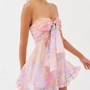 For Love and Lemons Teagan mini dress size L